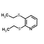CAS 登录号：85330-81-0， 2,3-二(乙硫基)吡啶