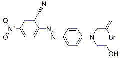 CAS 登录号：85391-57-7， 2-[[4-[(2-溴烯丙基)(2-羟基乙基)氨基]苯基]偶氮]-5-硝基苯甲腈