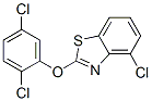 CAS 登录号：85391-65-7， 4-氯-2-(2,5-二氯苯氧基)苯并噻唑