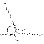 CAS 登录号:85391-81-7, 2,4-二丁基-2,4-二(十二烷基硫基)-7-(乙硫基)-1,5-二氧杂-3-硫杂-2,4-二锡代环十一烷-6,11-二酮