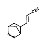 CAS 登录号：85391-86-2， (2E)-3-(双环[2.2.1]庚-5-烯-2-基)丙烯腈