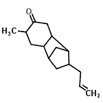 CAS 登录号：85391-98-6， 10-烯丙基-5-甲基三环[6.2.1.0<sup>2,7</sup>]十一烷-4-酮