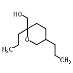 CAS 登录号：85392-29-6， (2,5-二丙基四氢-2H-吡喃-2-基)甲醇