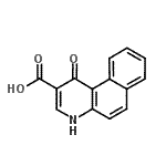 CAS 登录号：854047-42-0， 1-氧代-1,4-二氢苯并[f]喹啉-2-羧酸