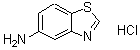 结构式 CAS# 854067-25-7, 5-氨基-1,3-苯并噻唑盐酸盐
