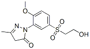 CAS 登录号：85409-61-6， 2,4-二氢-2-[5-[(2-羟基乙基)磺酰基]-2-甲氧基苯基]-5-甲基-3H-吡唑-3-酮
