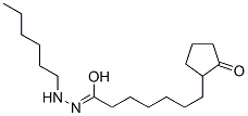 CAS 登录号：85421-76-7， 2-(6-羧基己基)环戊烷酮己基腙