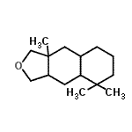 CAS 登录号：85443-43-2， 3a,8,8-三甲基十二氢萘并[2,3-c]呋喃