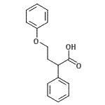 CAS 登录号：854624-09-2， 4-苯氧基-2-苯基丁酸