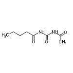 CAS 登录号：854643-08-6， N-(乙酰基氨基甲酰)戊酰胺