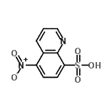 CAS 登录号：854694-82-9， 5-硝基-8-喹啉磺酸