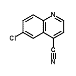 CAS 登录号：854864-08-7， 6-氯-4-喹啉甲腈