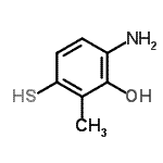 CAS 登录号：855346-78-0， 6-氨基-2-甲基-3-硫基苯酚
