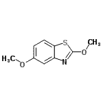 结构式 CAS# 855464-94-7, 2,5-二甲氧基-1,3-苯并噻唑