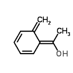 CAS 登录号：85562-09-0， (1E)-1-(6-亚甲基-2,4-环己二烯-1-亚基)乙醇