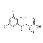 CAS#: 855634-12-7， (2S)-2-Amino-4-(2-amino-3,5-dichlorophenyl)-4-oxobutanoic acid
