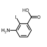 CAS 登录号：85600-30-2， 3-氨基-2-碘苯甲酸