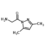 CAS 登录号：856064-05-6， 2-氨基-1-(3,5-二甲基-1H-吡唑-1-基)乙酮