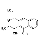 CAS 登录号：85650-84-6， 2,3-二-仲-丁基-1-甲基萘