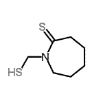 CAS 登录号：856575-06-9， 1-(巯基甲基)-2-氮杂环庚烷硫酮