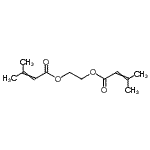 CAS 登录号：85665-71-0， 1,2-乙二基二(3-甲基-2-丁烯酸酯)
