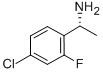CAS 登录号：856758-58-2， (alphaR)-4-氯-2-氟-alpha-甲基-苯甲胺