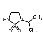 CAS 登录号：85694-52-6， 2-异丙基-1,2,5-噻二唑烷1,1-二氧化物