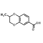 CAS 登录号：857020-49-6， 2-甲基-2,3-二氢-1,4-苯并二氧杂环己烷-6-羧酸