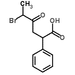CAS 登录号：85709-86-0， 5-溴-4-氧代-2-苯基己酸