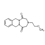 CAS 登录号：85709-88-2， 3-(2-甲氧基乙基)-3,4,7,12-四氢-1H-[1,2,5]三氮杂卓并[1,2-b]酞嗪-1,5(2H)-二酮