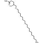 CAS#: 85712-13-6， 2-Hydroxy-3-(octadecyloxy)propyl acetate