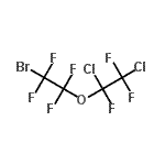 CAS 登录号：85720-82-7， 1-溴-2-(1,2-二氯-1,2,2-三氟乙氧基)-1,1,2,2-四氟乙烷