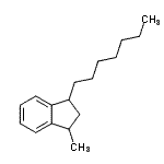 CAS#: 85721-20-6， 1-Heptyl-3-methylindane