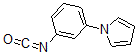 CAS 登录号：857283-59-1， 1-(3-异氰酸苯基)-1H-吡咯