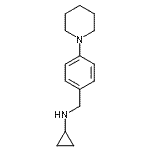 CAS 登录号：857283-76-2， N-[4-(1-哌啶基)苄基]环丙胺