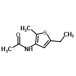 CAS 登录号：857359-97-8， N-(5-乙基-2-甲基-3-噻吩基)乙酰胺