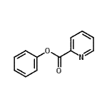CAS 登录号：85747-62-2， 苯基2-吡啶羧酸酯