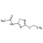 CAS 登录号：857748-92-6， N-(3-乙氧基-1,2,4-噻二唑-5-基)乙酰胺