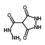 CAS 登录号：85791-90-8， 3,5-二氧代-4-吡唑烷甲酰肼