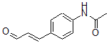 CAS 登录号：857951-87-2， 4'-(2-甲酰基乙烯基)-乙酰苯胺