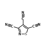 CAS 登录号：857958-14-6， 1,2-噻唑-3,4,5-三甲腈