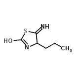CAS#: 857965-27-6， 5-Imino-4-propyl-4,5-dihydro-1,3-thiazol-2-ol