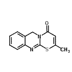 CAS 登录号：85852-71-7， 2-甲基-4H,6H-[1,3]噻嗪并[2,3-b]喹唑啉-4-酮