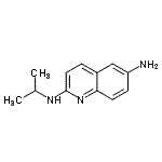 CAS 登录号：858679-40-0， N<sup>2</sup>-异丙基-2,6-喹啉二胺