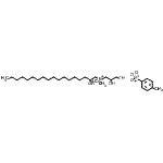 CAS 登录号：85896-23-7， N-(2,3-二羟基丙基)-2-羟基-N,N-二甲基-1-十八烷铵4-甲基苯磺酸酯