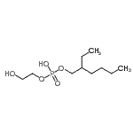 CAS 登录号：85909-40-6， 2-乙基己基2-羟基乙基磷酸氢酯