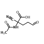 CAS#: 859305-40-1， N-Acetyl-2-cyano-5-oxonorvaline