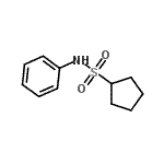 CAS 登录号：859318-36-8， N-苯基环戊烷磺酰胺
