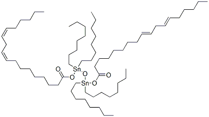 CAS 登录号：85938-45-0， (9Z,12Z)-1,3-二(十八碳-9,12-二烯酰氧基)-1,1,3,3-四辛基二锡氧烷