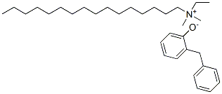 CAS#: 85940-56-3， Ethylhexadecyldimethylammonium 2-Benzylphenolate